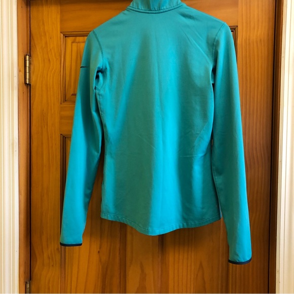 Nike Pro Warm Dri-fit Active 1/2 Zip Lined Top Shirt / Women's Medium / Exercise - Picture 10 of 10